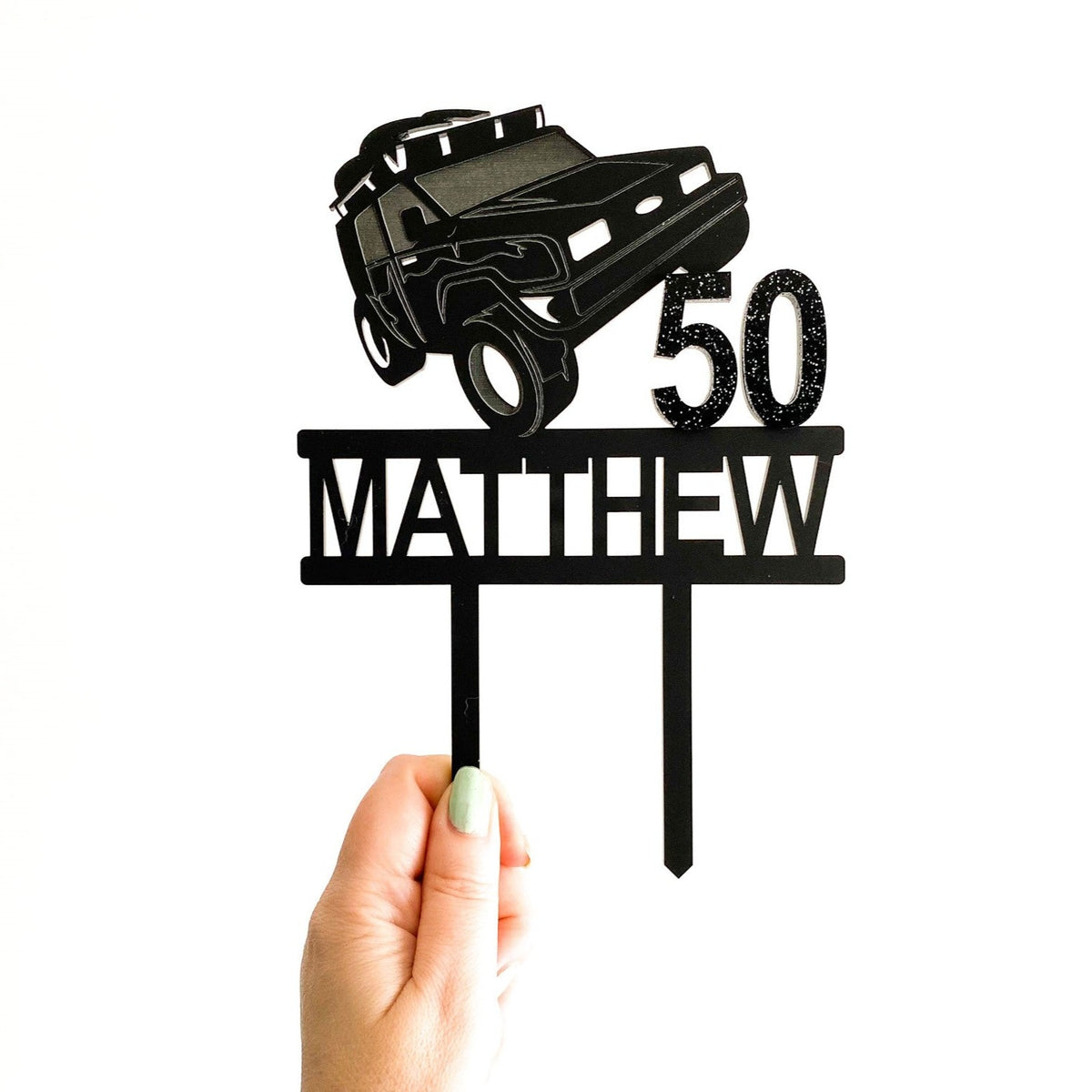 Mens Cake Topper - 4WD Four Wheel Drive Cake Topper – All The Small Things  AU