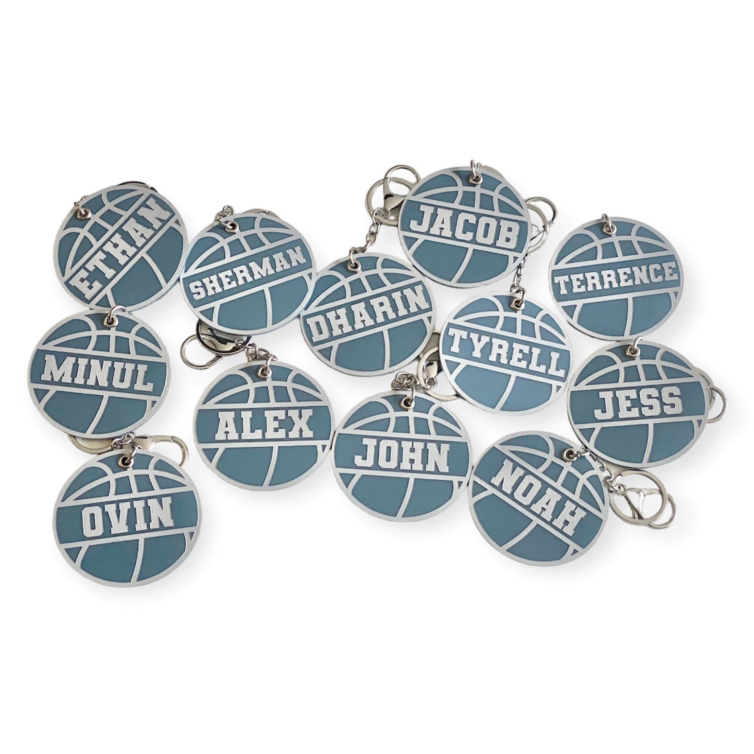 Basketball Personalised Bag Tag