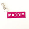 Number Plate Key Ring / Number Plate Bag Tag