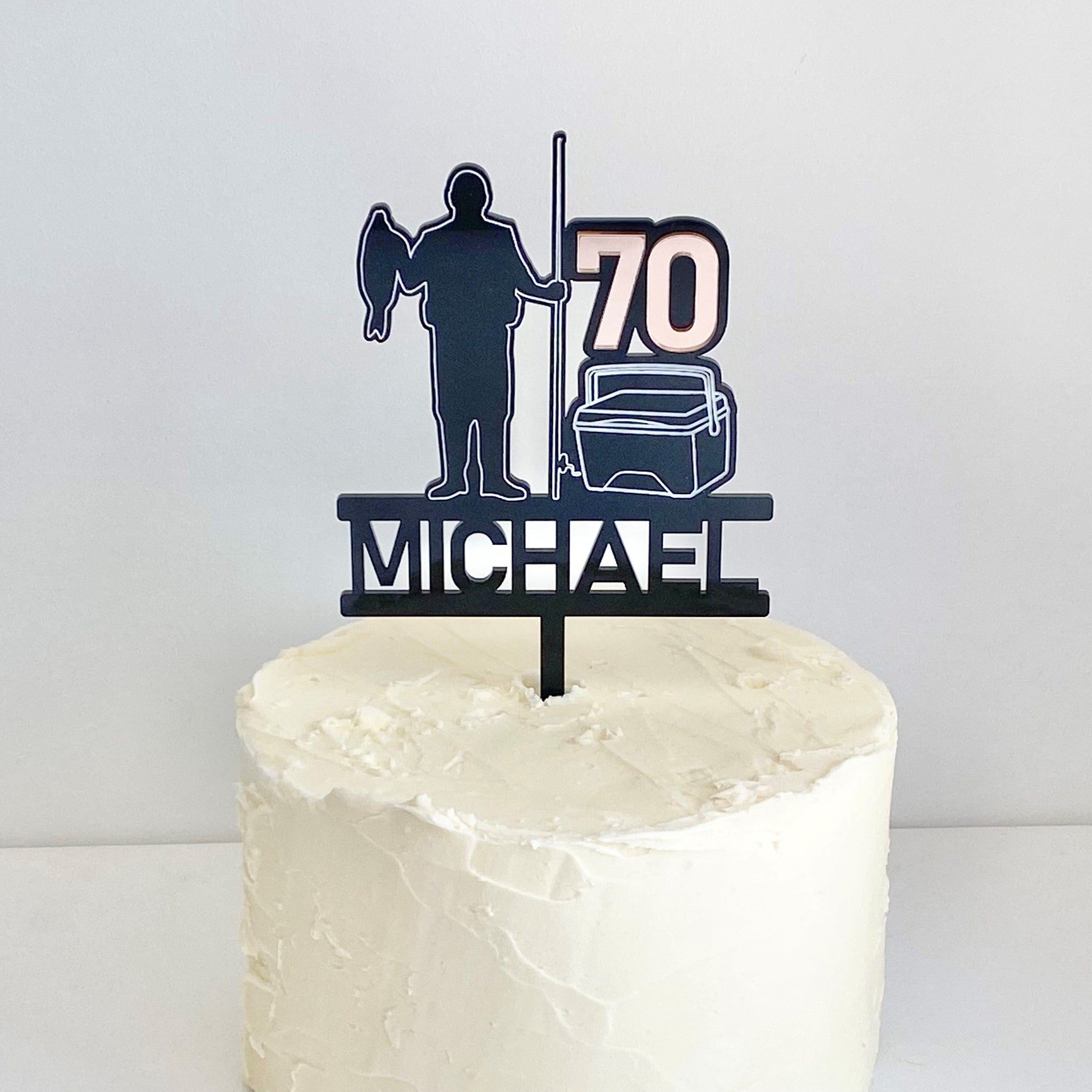 Mens Cake Topper - 4WD Four Wheel Drive Cake Topper – All The