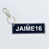 Number Plate Key Ring / Number Plate Bag Tag